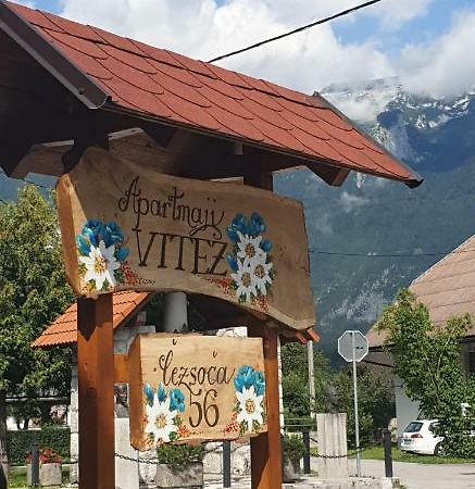 Apartmaji Vitez Apartma 1 Bovec Exteriér fotografie